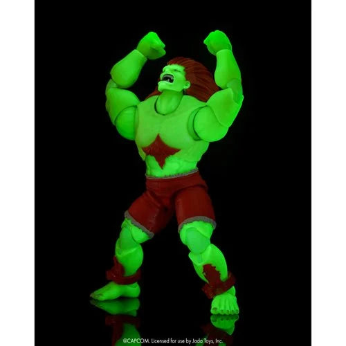 Ultra Street Fighter II Blanka Glow-in-the-Dark 6-Inch Scale Action Figure - Exclusive