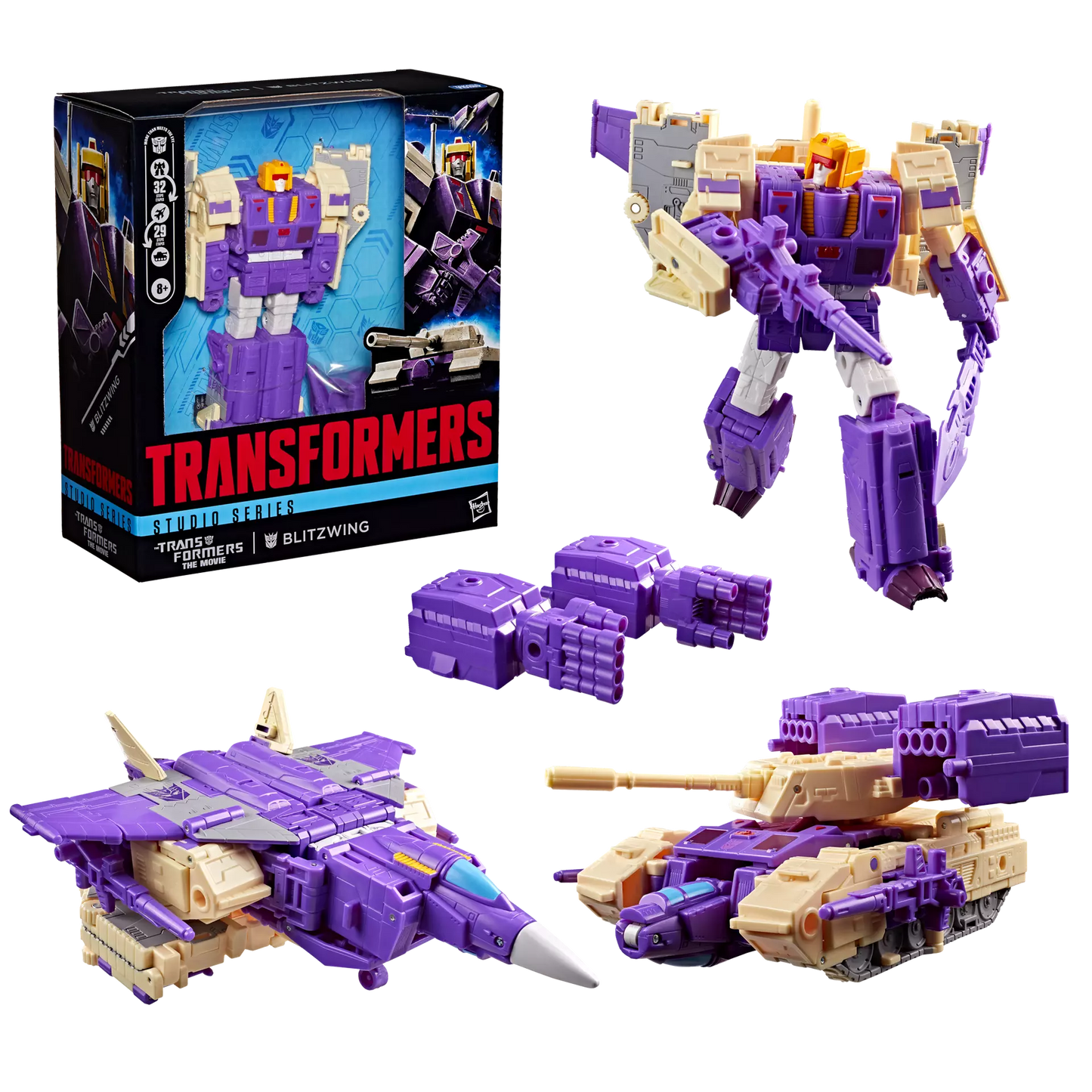 Transformers Studio Series The Transformers: The Movie Leader Class Blitzwing
