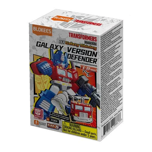 Transformers Galaxy Defender Version 1 Blokees Mini Model Kit Display Case of 12 Sealed