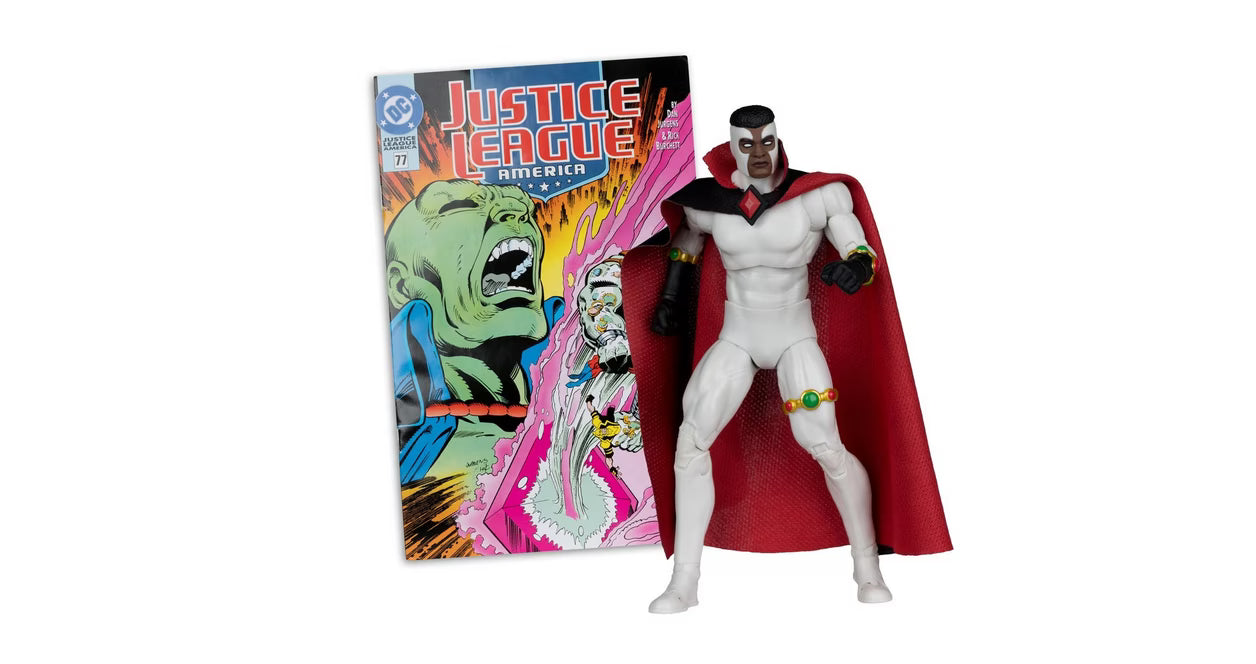 DC DIRECT 7IN FIGURE WITH COMIC - WV12 - BLOOD WYND (JUSTICE LEAGUE #74) Exclusive **