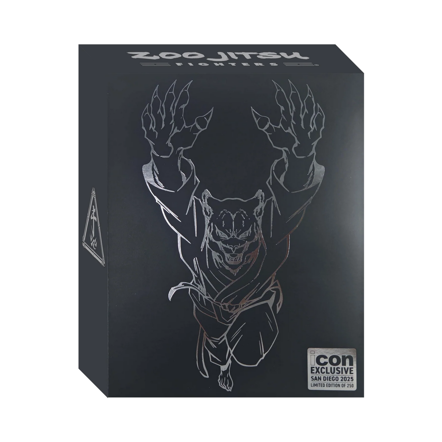 ZOO JITSU FIGHTERS EXCLUSIVE POUNCE THE PUMA BLACK GI SDCC EXCLUSIVE