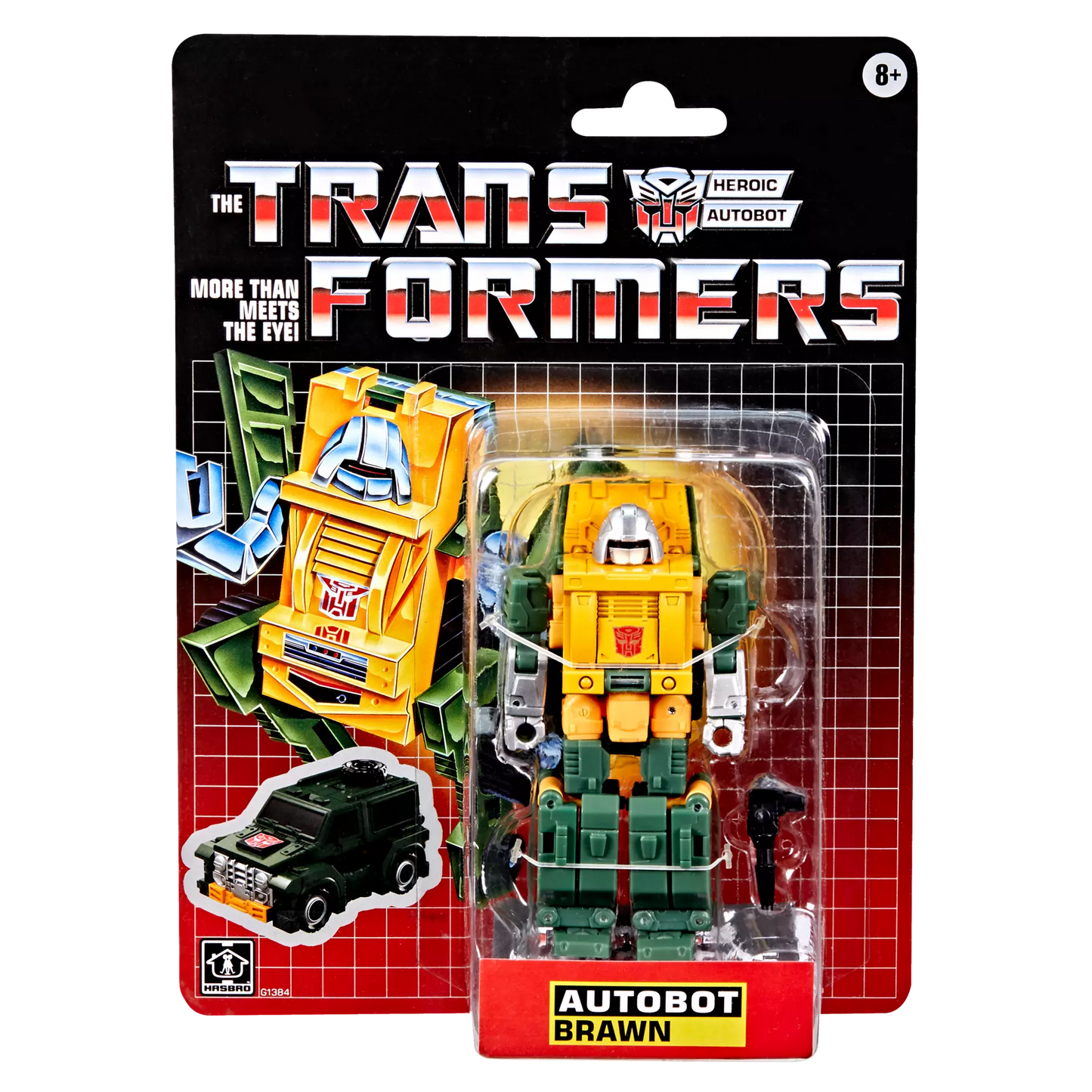 Transformers Retro G1 Autobot Brawn **Walmart Exclusive**
