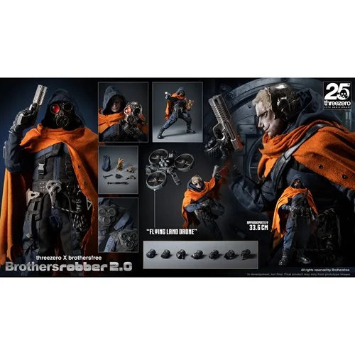 Brothersfree Brothers Robber 2.0 1:6 Scale Action Figure