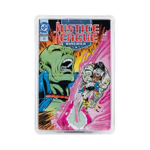 DC Direct Page Punchers Wave 12 Martian Manhunter Justice League #77 7-Inch Scale Action Figure with Comic