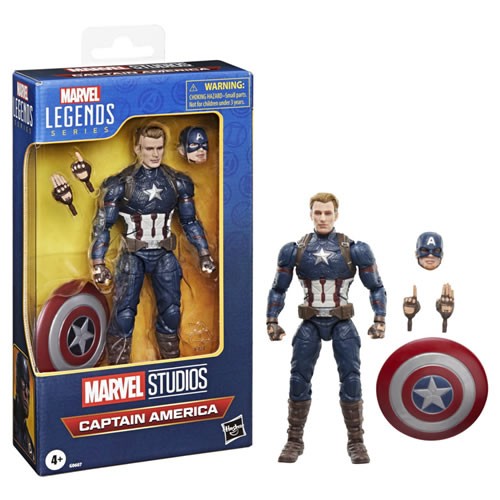 Marvel Legends 6" Figures - Avengers: Endgame (2019 Movie) - Captain America