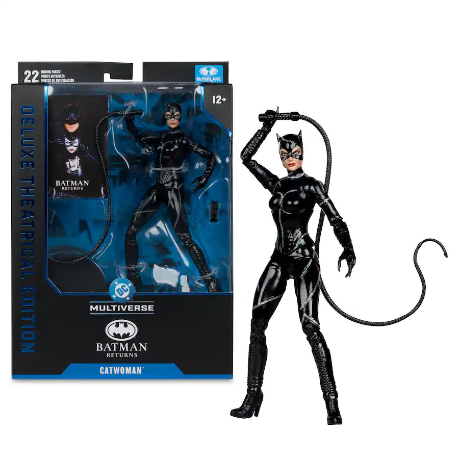 McFarlane Toys - DC Multiverse Catwoman(Batman Returns) 7" Action Figure (Deluxe Theatrical Edition)