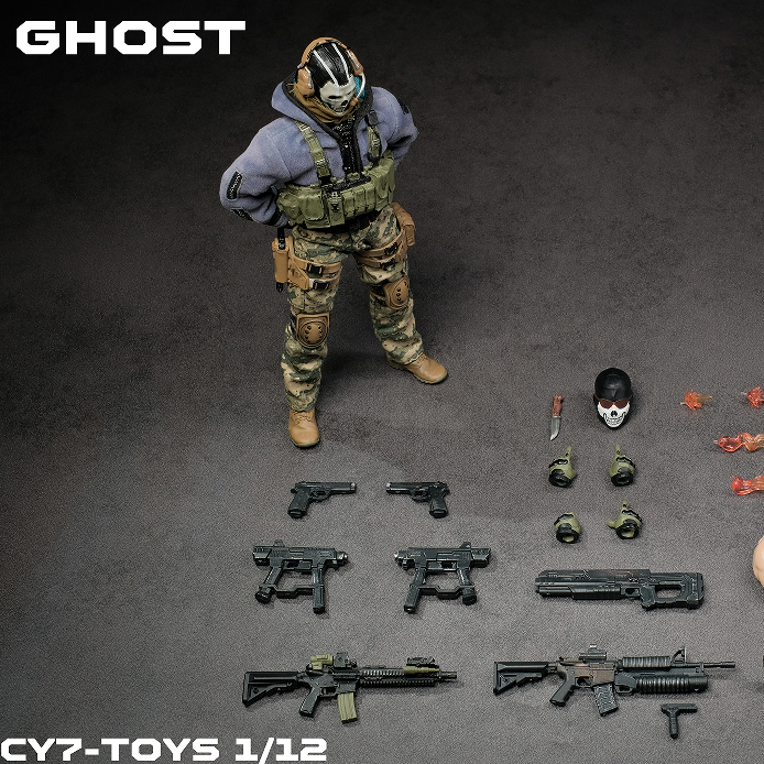 CY7-TOYS 1/12 GHOST
