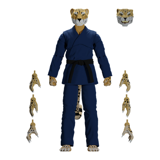 CHICO THE CHEETAH ACTION FIGURE