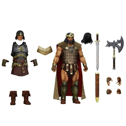 King Conan: Ruler of Aquilonia Epic H.A.C.K.S. 1:12 Scale Action Figure
