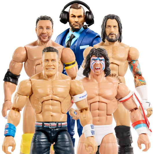 WWE Elite Royal Rumble 2026 - Set of 4 (Punk, Warrior, LA Knight & Cena)