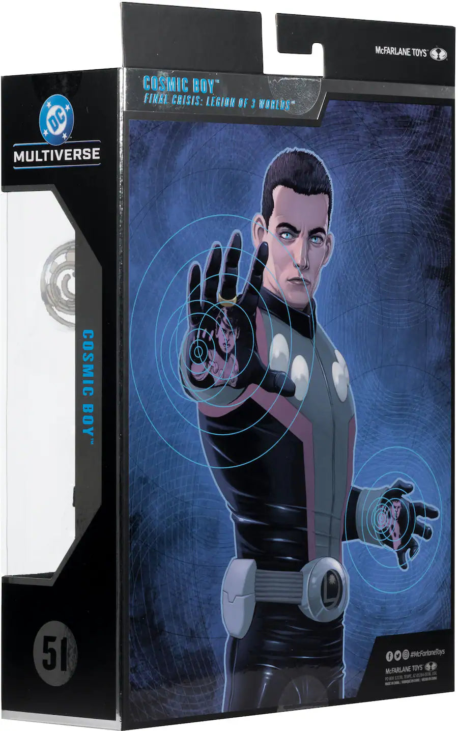 Cosmic Boy (Final Crisis) 6.9" Action Figure - McFarlane Collector Edition #51