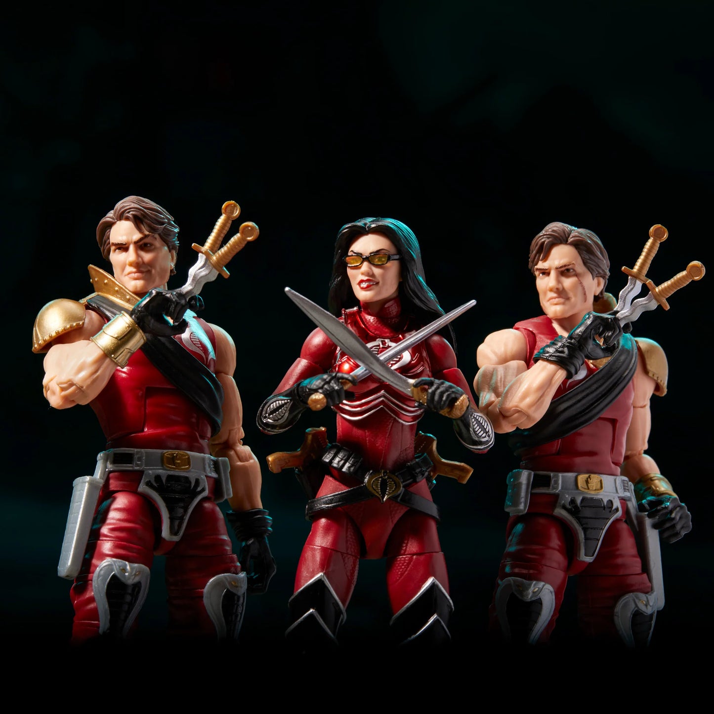 G.I. Joe Classified Series Crimson Strike Team: Baroness, Tomax, & Xamot, 82