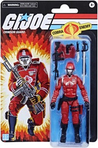 G.I. Joe 6" Classified Series Crimson Guard (Card-Back) **Damaged Packaging**