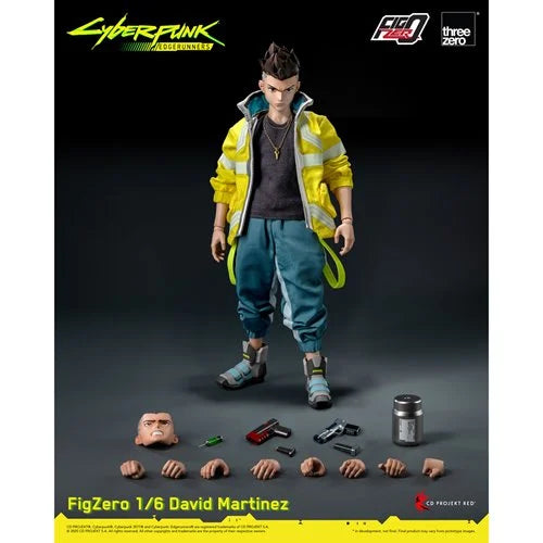 Cyberpunk: Edgerunners David Martinez FigZero 1:6 Scale Action Figure