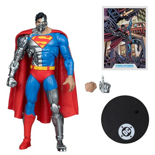DC Multiverse - Revenge Of The Green Lant - 7" Scale Cyborg Superman Vault Figures