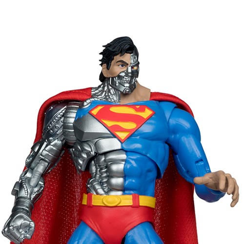 DC Multiverse - Revenge Of The Green Lant - 7" Scale Cyborg Superman Vault Figures
