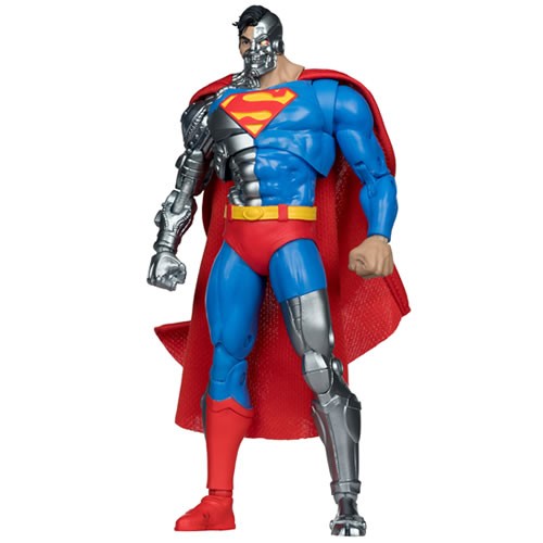 DC Multiverse - Revenge Of The Green Lant - 7" Scale Cyborg Superman Vault Figures