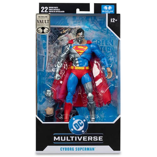 DC Multiverse - Revenge Of The Green Lant - 7" Scale Cyborg Superman Vault Figures