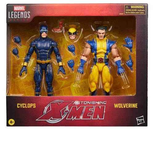 Astonishing X-Men Marvel Legends Cyclops & Wolverine 6-Inch Action Figures