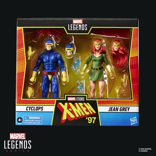 Marvel Legends 6" Figures - X-Men '97 - Cyclops And Jean Grey 2-Pack **Exclusive**