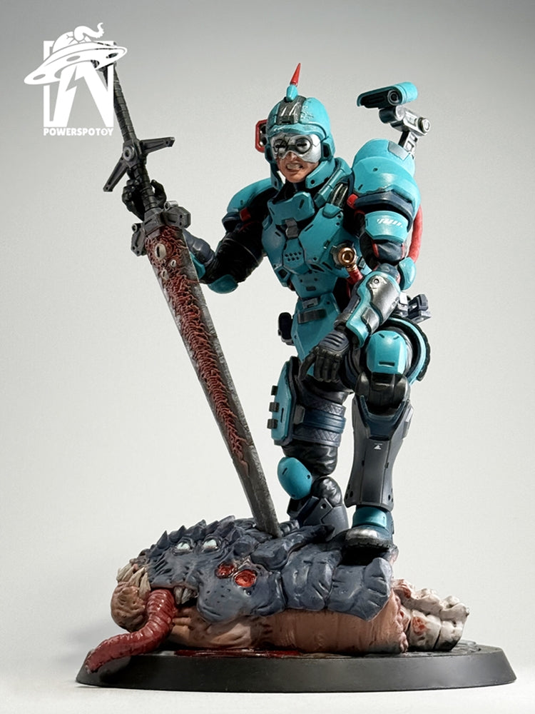 Powerspotoy 1/12 Xpedion Silver Lightning Special Operations Force Tactical Soldier