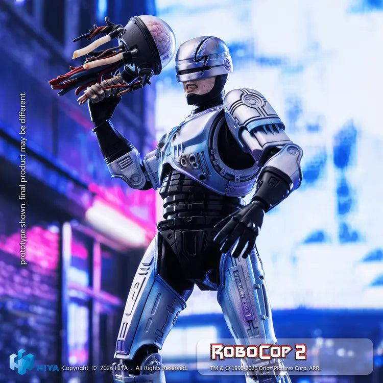 1/12 Scale 6.5 Inch RoboCop 2 RoboCop Action Figure