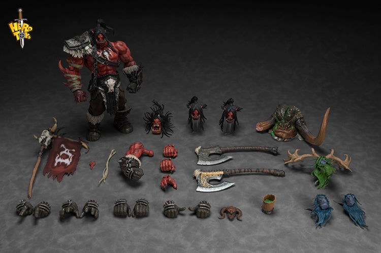 Tribal War Song Warchief Grommash Hellscream Red Limited Edition