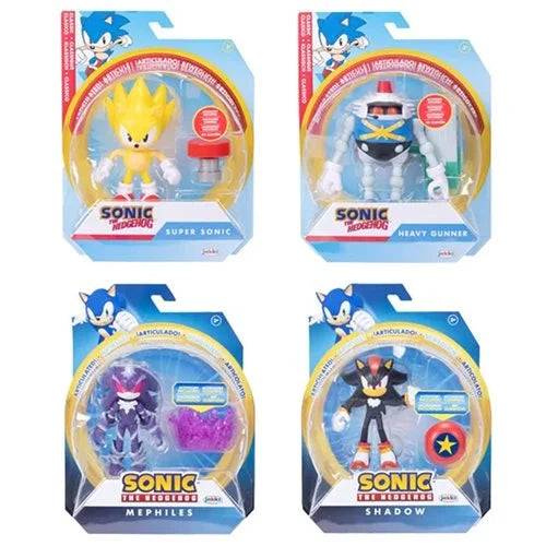 Sonic the Hedgehog 4-Inch Action Figures with Accessory Wave 15