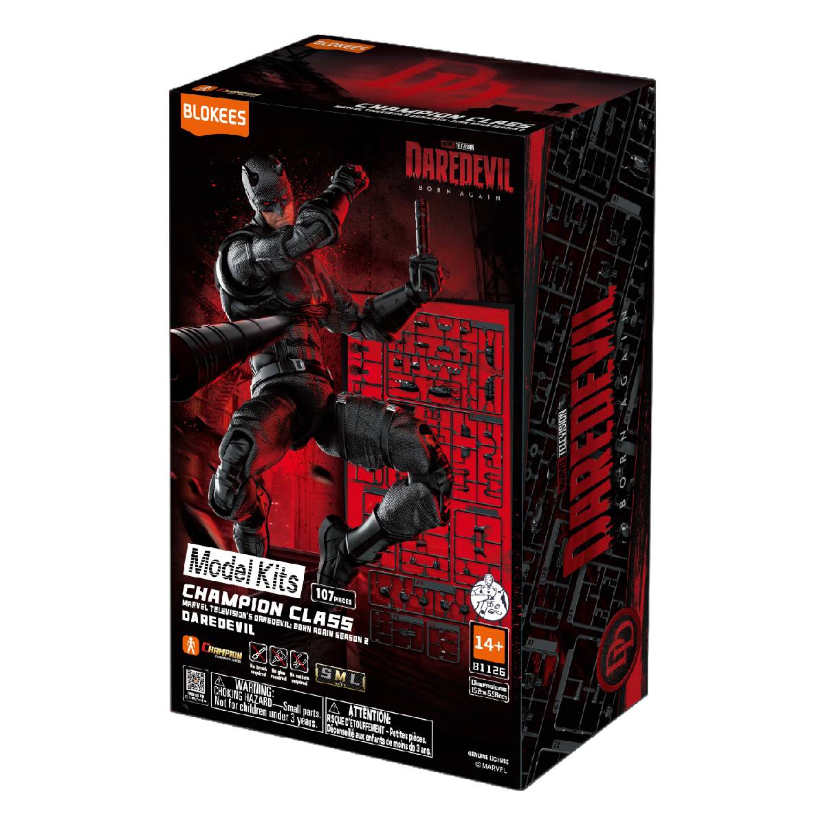 Marvel Champion Class Daredevil: Born Again - Daredevil Plastic Kit