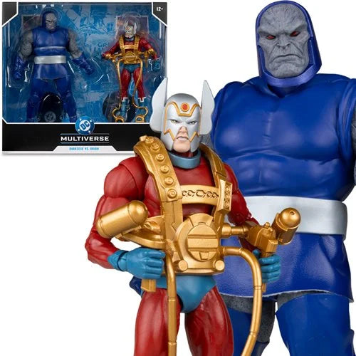 DC Multiverse Darkseid vs. Orion 7-Inch Scale and Megafig Action Figure 2-Pack