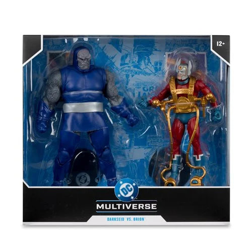 DC Multiverse Darkseid vs. Orion 7-Inch Scale and Megafig Action Figure 2-Pack