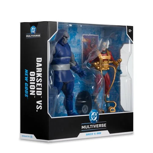 DC Multiverse Darkseid vs. Orion 7-Inch Scale and Megafig Action Figure 2-Pack