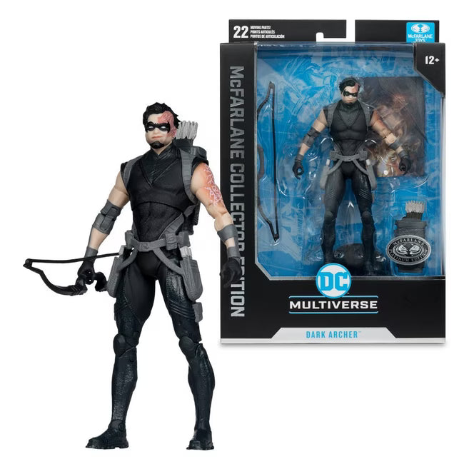 DC MCFARLANE COLLECTOR EDITION 7" - #40 DARK ARCHER **Chase Variant**
