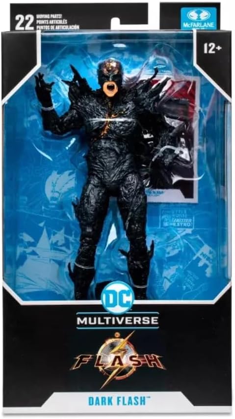 McFarlane Toys - DC The Flash Movie - 7IN - Dark Flash Action Figure