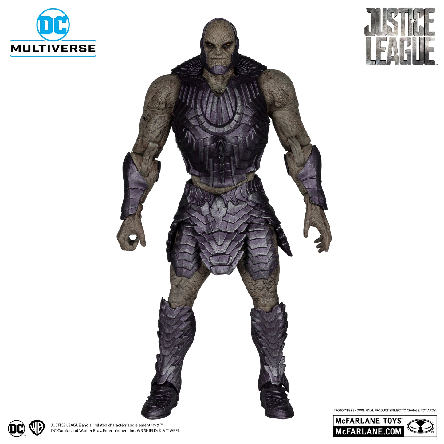 DC COLLECTOR MEGAFIG - DARKSEID WITH ARMOR AND THRONE JUSTICE LEAGUE GOLD LABEL **Walmart Exclusive**