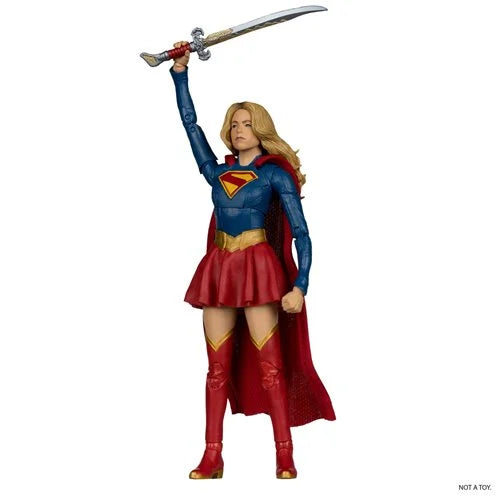 DC Multiverse Deluxe Theatrical Edition Wave 4 Supergirl Movie Supergirl and Baby Krypto 7-Inch Scale Action Figure
