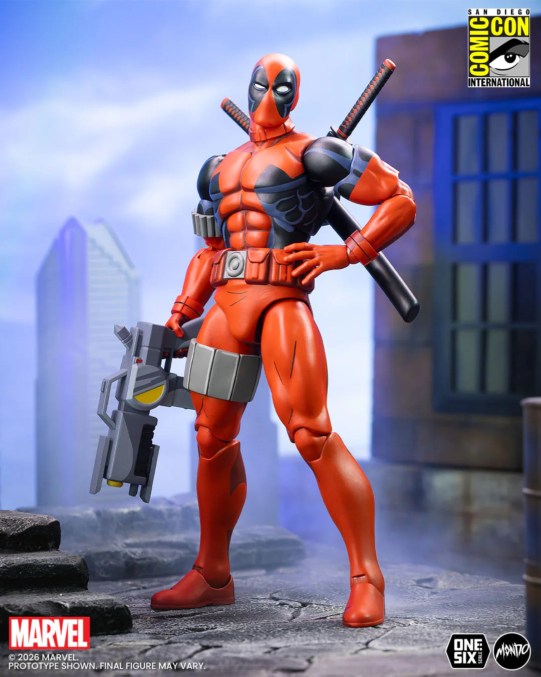 X-Men: The Animated Series - Deadpool 1/6 Scale Figure - Limited Edition
