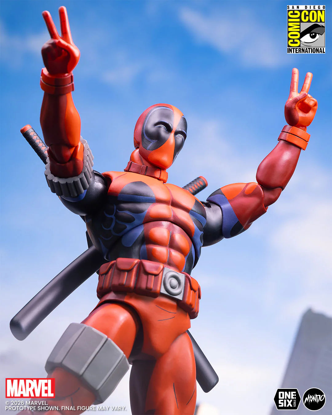 X-Men: The Animated Series - Deadpool 1/6 Scale Figure - Limited Edition