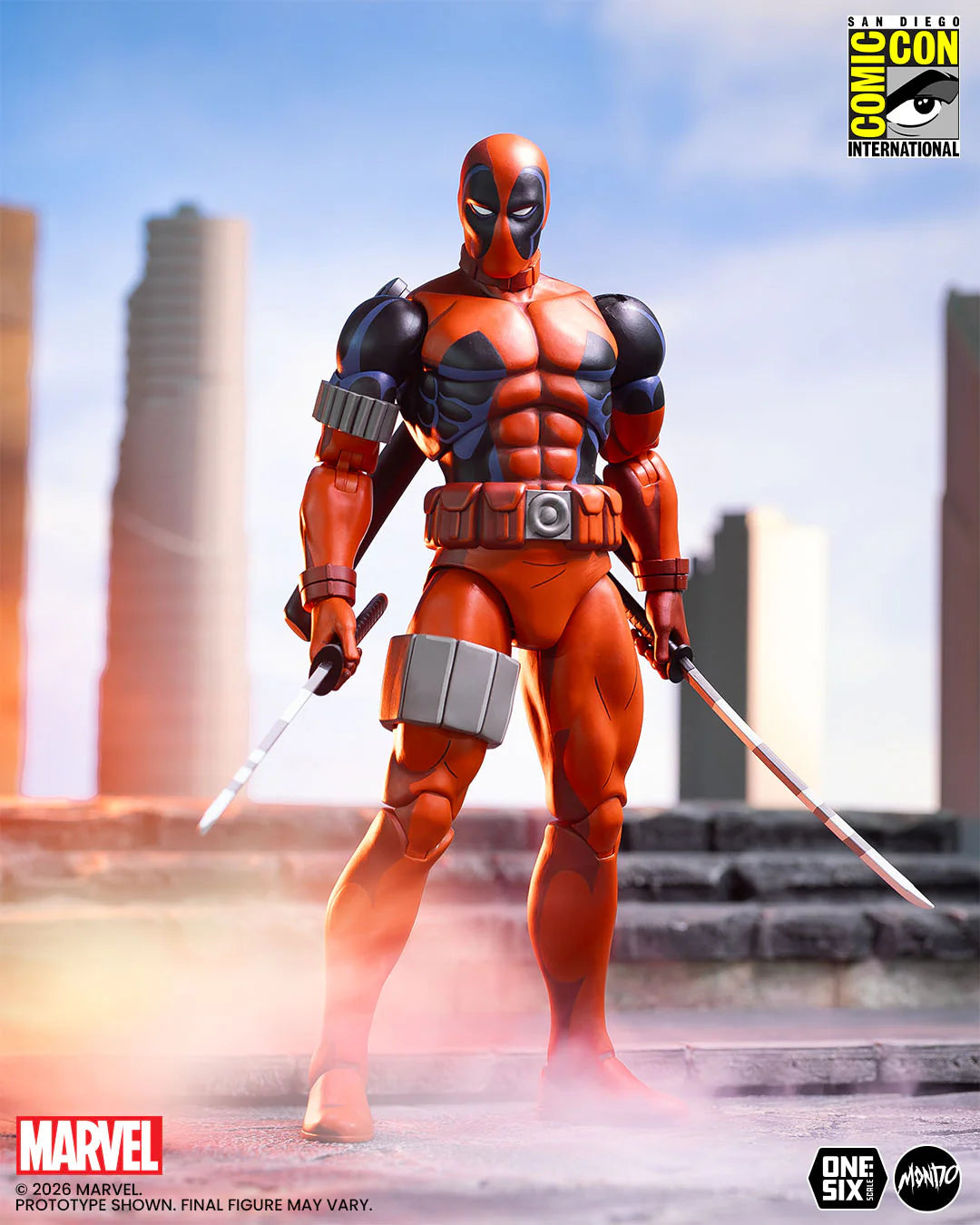 X-Men: The Animated Series - Deadpool 1/6 Scale Figure - Limited Edition