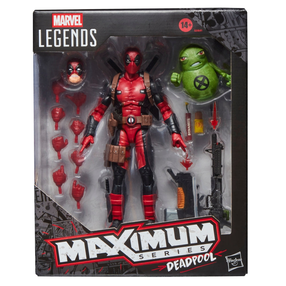 Marvel Legends Maximum Series Deadpool w DOOP