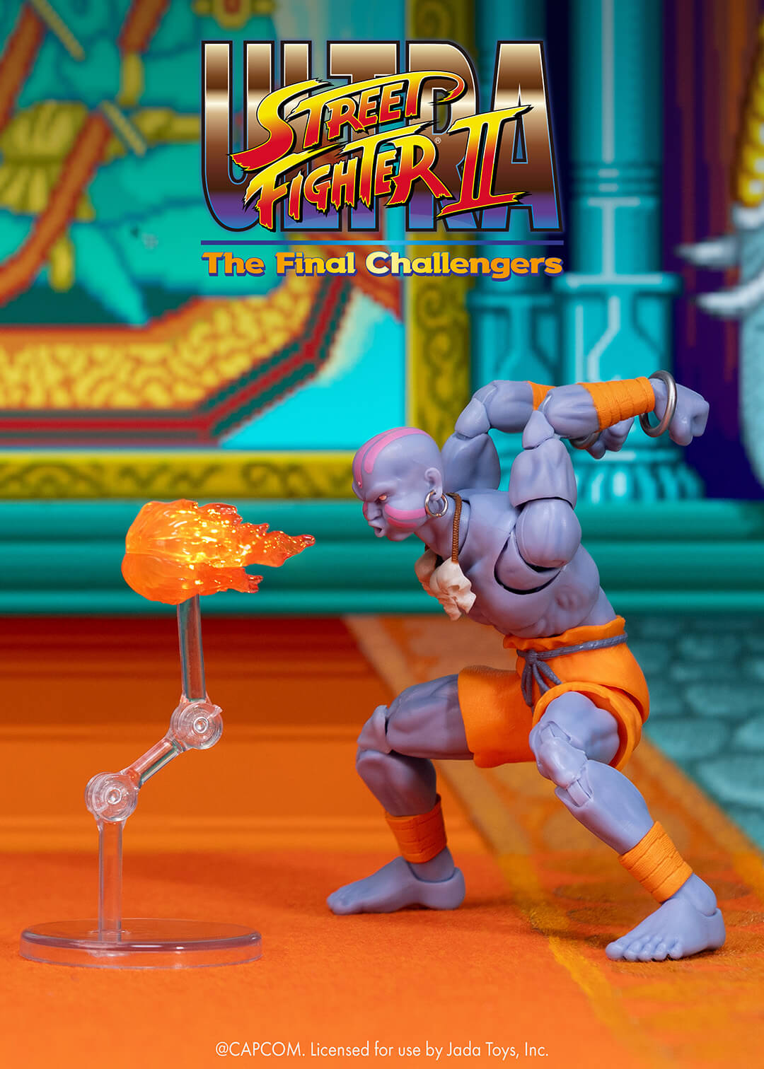 Ultra Street Fighter 2 – Jada SDCC 2025 Exclusive Dhalsim
