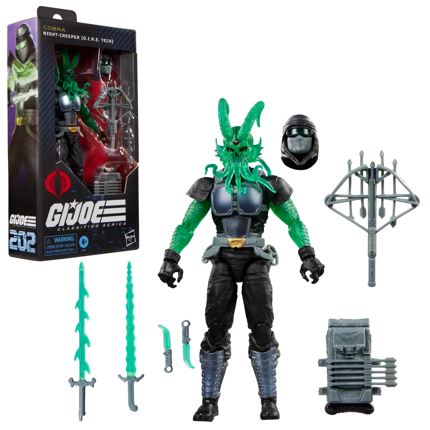 G.I. Joe Classified Series #202, Night-Creeper (D.I.R.E. Tech) **Walmart Exclusive**