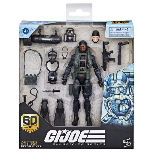 G.I. Joe Classified Series 60th Anniversary Action Sailor - Recon Diver