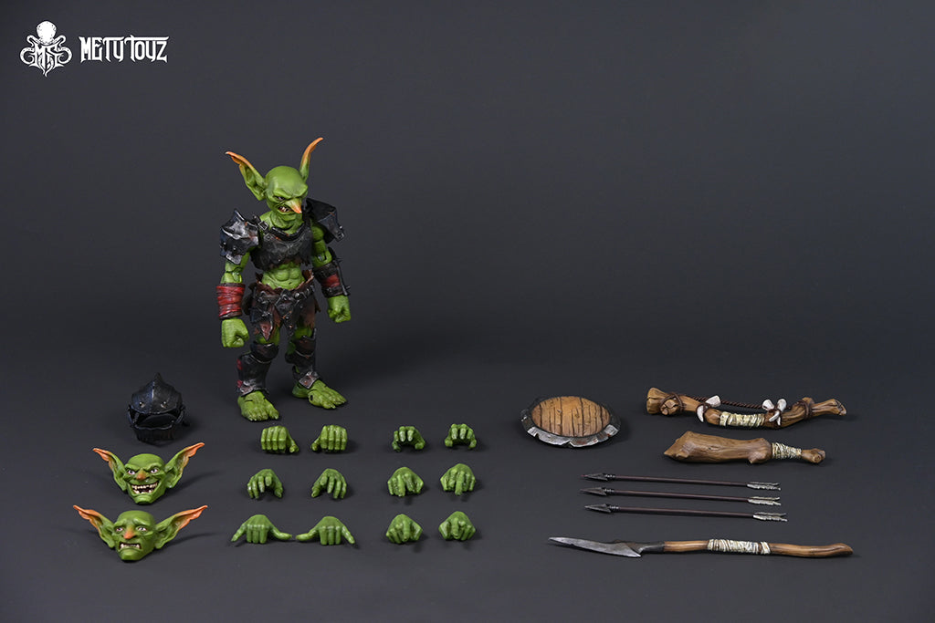 Mety toyz Adventurer's World Goblin Warrior Miles Iron Shield