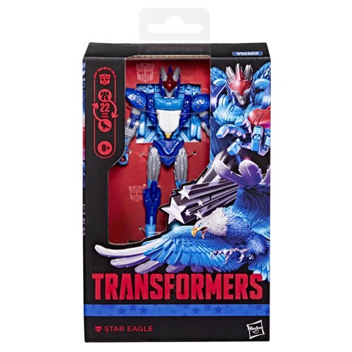 Transformers Generations Figures - Deluxe Class - Star Eagle (USA 250 Anniversary)
