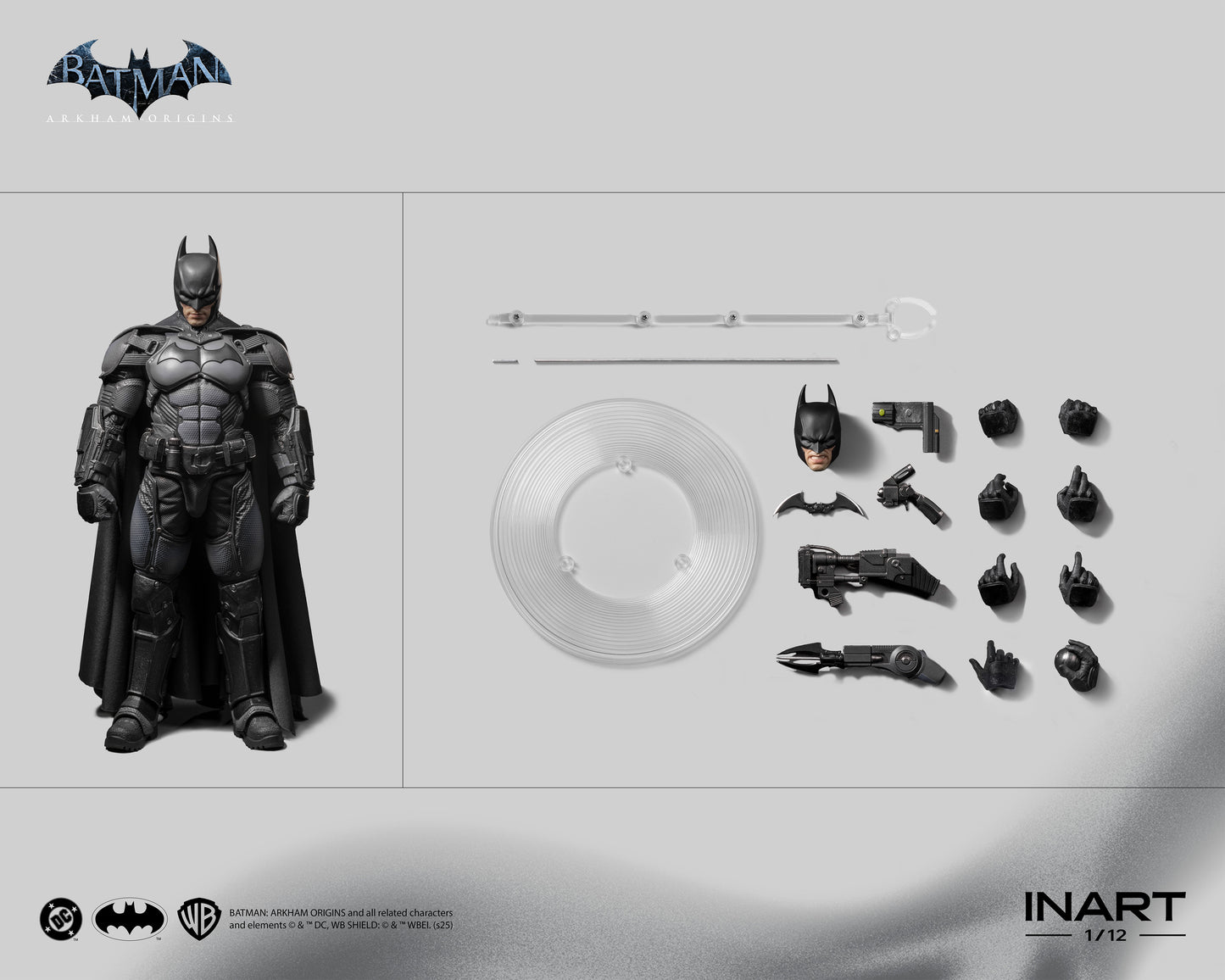 INART 1/12 Batman: Arkham Origins - Batman