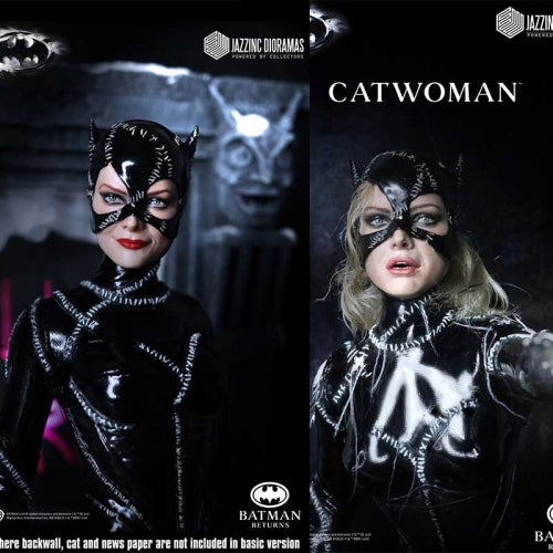 Jazzinc Dioramas 1/6 Batman Returns: Catwoman (1992) Deluxe Two Pack Which Features And An Exclusive Diorama