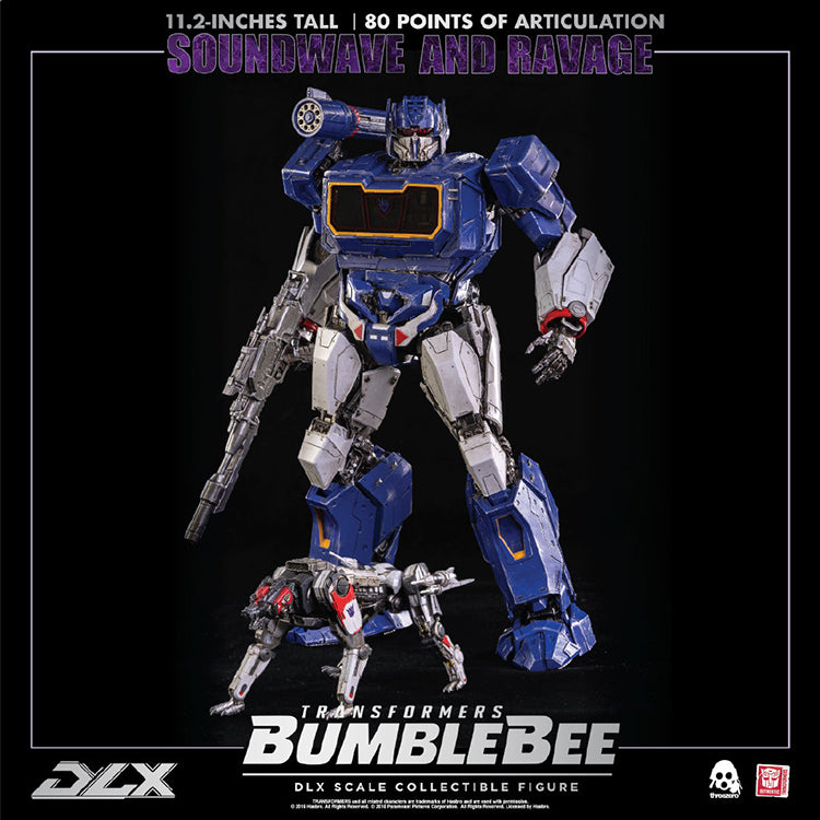 3A Threezero 3Z0160 Transformers BUMBLEBEE DLX Soundwave and Ravage Reissue