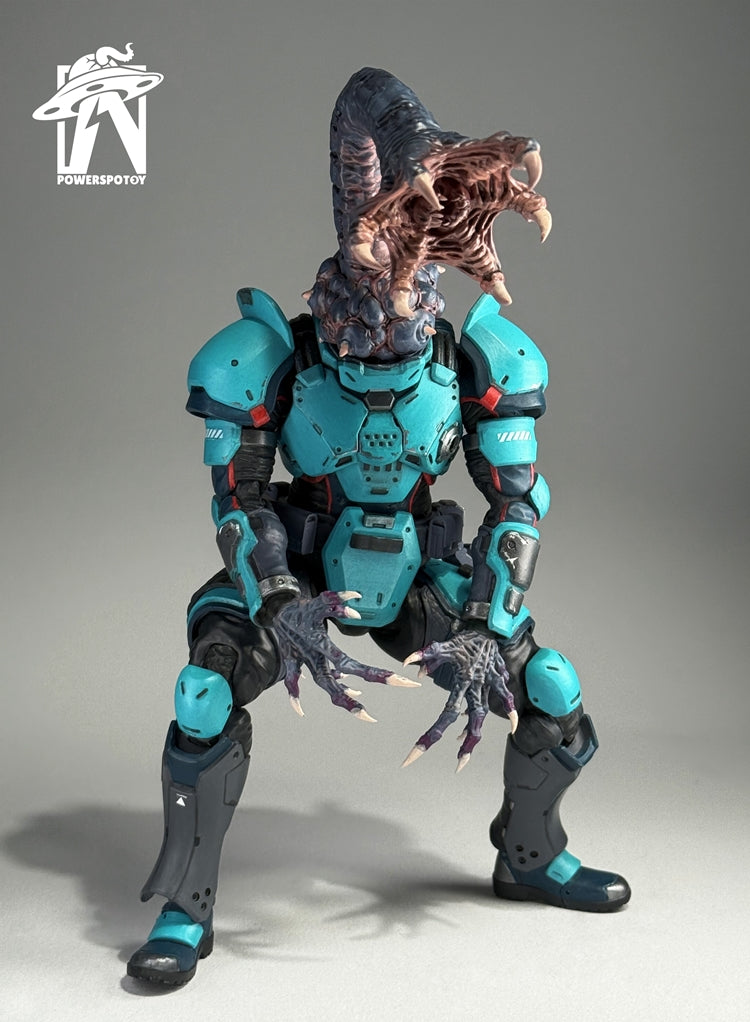 Powerspotoy 1/12 Xpedion Silver Lightning Special Operations Force Tactical Soldier Premium Edition