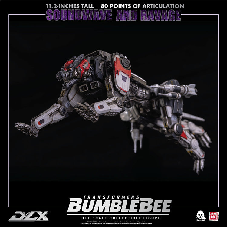 3A Threezero 3Z0160 Transformers BUMBLEBEE DLX Soundwave and Ravage Reissue